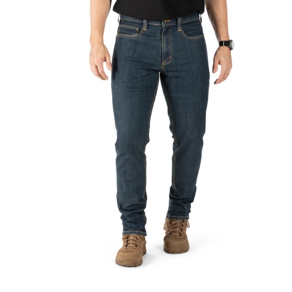 Defender-flex slim jean 38x32 tinted wash indigo new 5.11